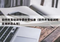 軟件開(kāi)發(fā)培訓(xùn)學(xué)費(fèi)收費(fèi)標(biāo)準(zhǔn)（軟件開(kāi)發(fā)培訓(xùn)班出來(lái)的怎么樣）