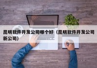 昆明軟件開(kāi)發(fā)公司哪個(gè)好（昆明軟件開(kāi)發(fā)公司新公司）