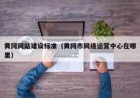黃岡網站建設標準（黃岡市網絡運營中心在哪里）