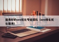 服務好的seo優(yōu)化專業(yè)團隊（seo排名優(yōu)化服務）
